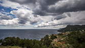 Zeitraffer - Wolken über Mallorca