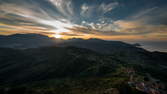 Zeitraffer - Sizilien - Sonnenuntergang bei Polina